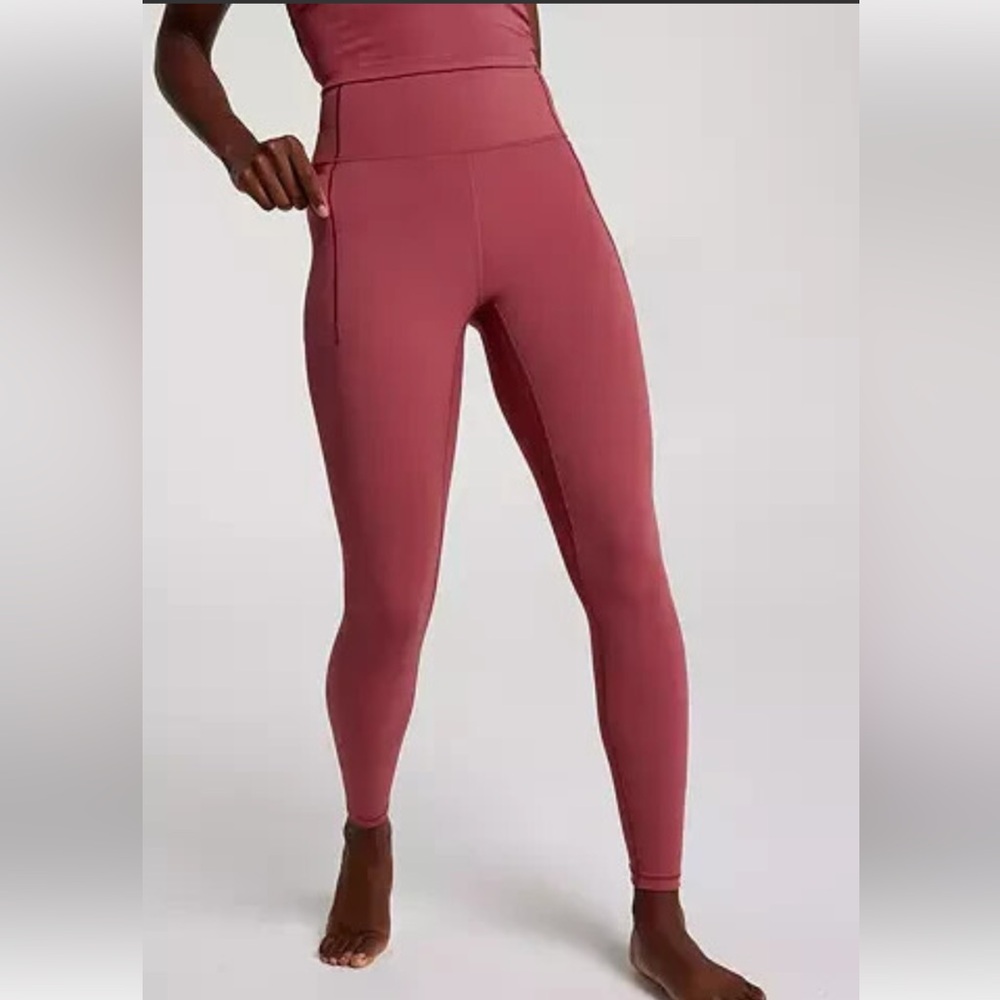 Calia coral pink inspire high rise 7/8 pocket legging Medium